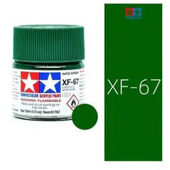 TAMIYA - Pintura Xf25 A Xf68 Color 10 Ml Maquetas 1pcs