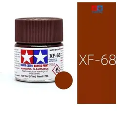 TAMIYA - Pintura Xf25 A Xf68 Color 10 Ml Maquetas 1pcs