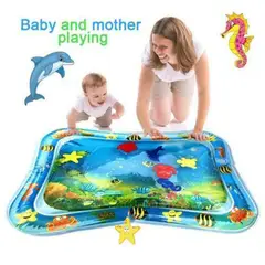GENERICO - Alfombra De Agua XXL 101 x83 cm Inflable Sensorial Para Bebe Estimulación