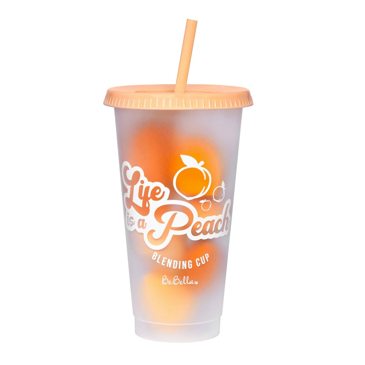 GENERICO - Set Esponja de Maquillaje Blending Cup Life Is a Peach BeBella Cosmetics