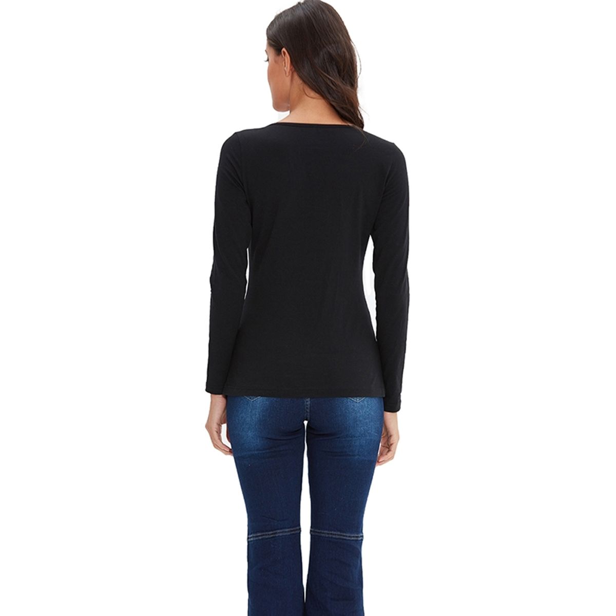 EVERSO - Pack 6 Camiseta Térmica Básica De Manga Larga Para Mujer color surtidos