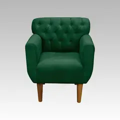 GENERICO - Sillón Estilo Capitoné Marbella - Verde
