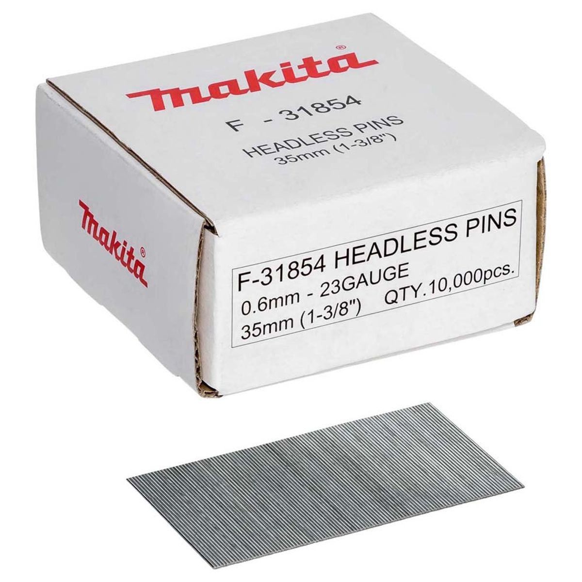 MAKITA - Clavo Aguja Calibre 23 Largo 35mm Para Clavadora AF353/DPT353 Makita