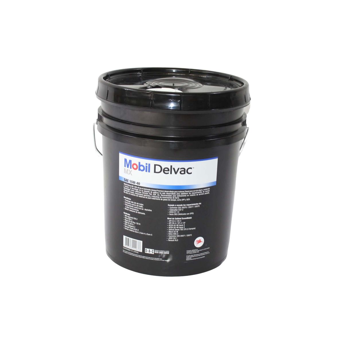 MOBIL - Aceite Motor Mobil Delvac Mx 15w40 19 Lts