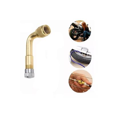 Imagen 2 del producto Extension Valvula Aire Adaptador Neumatico 90º Auto Moto Etc