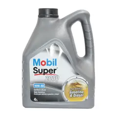 MOBIL - Aceite Motor Super 2000 X3 10w40 4 Lts