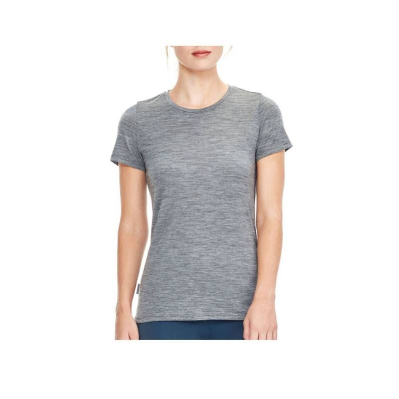 MALCREADO34401 - Camiseta Jaspeada Mujer Manga Corta.