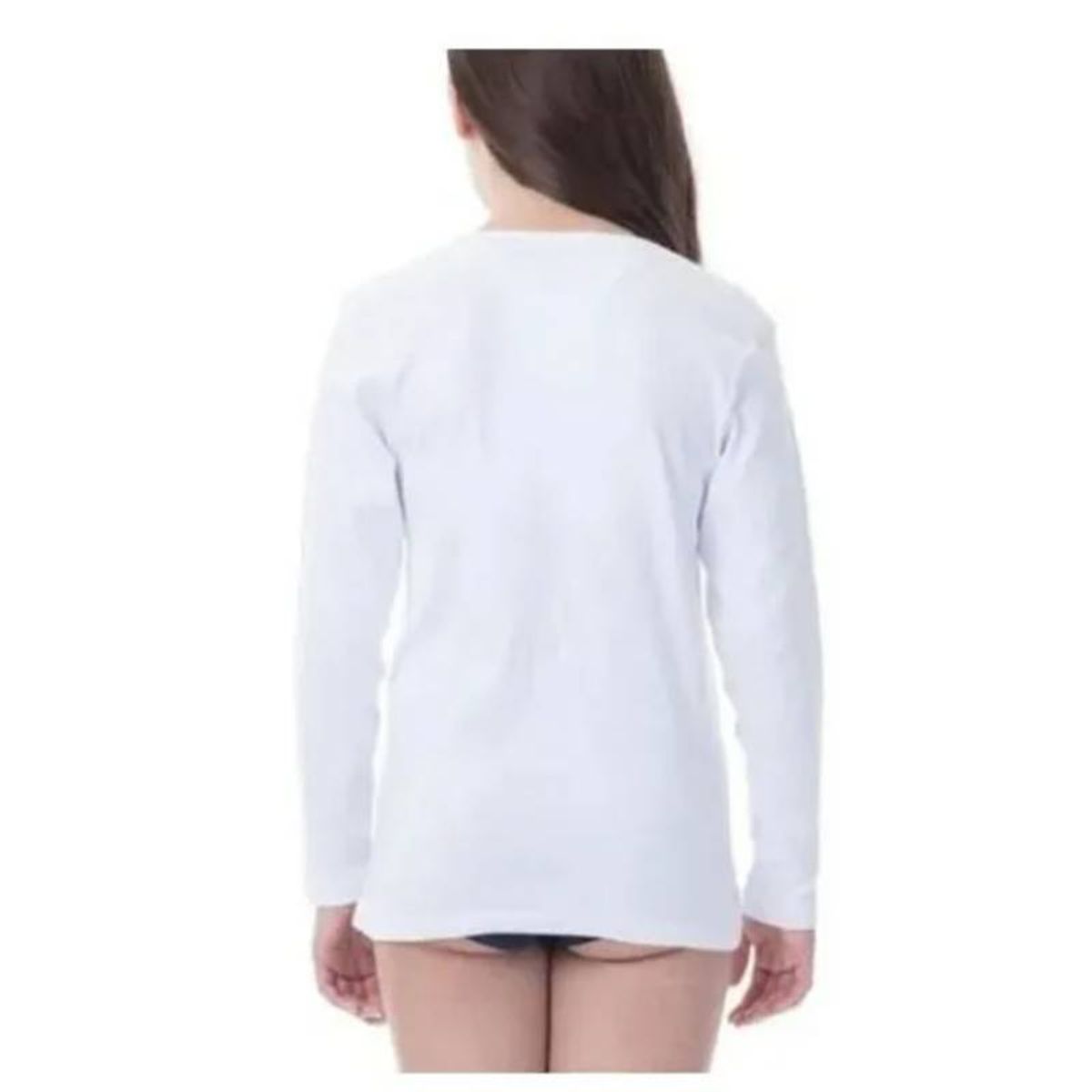 EVERSO - pack 3 Camiseta Niña Manga Larga de Algodon