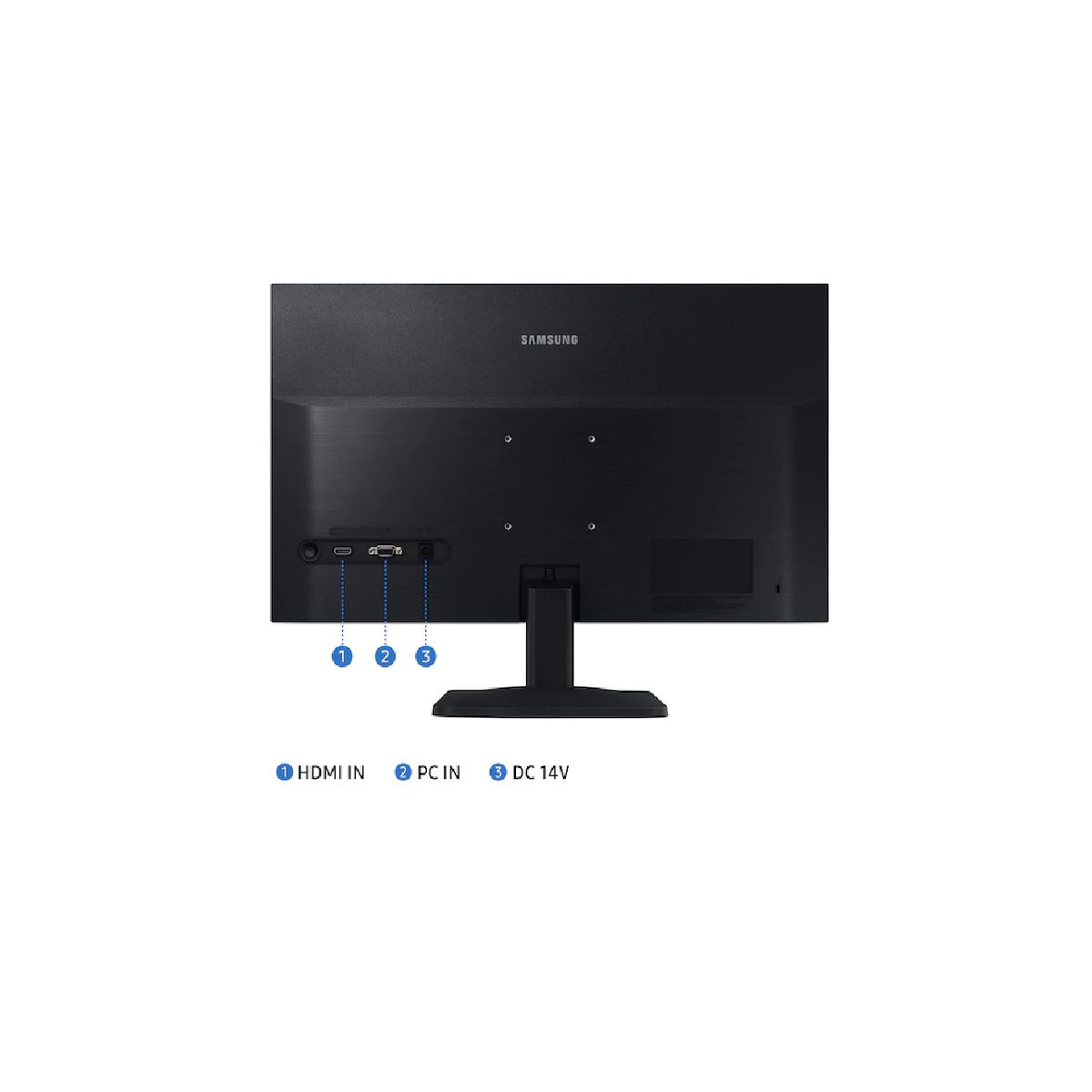 SAMSUNG - Monitor gamer Samsung Essential S24A33 24 Vgahdmi SAMSUNG