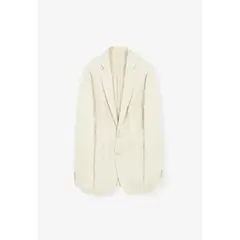 SCALPERS - Blazer Lino Algodón Beige