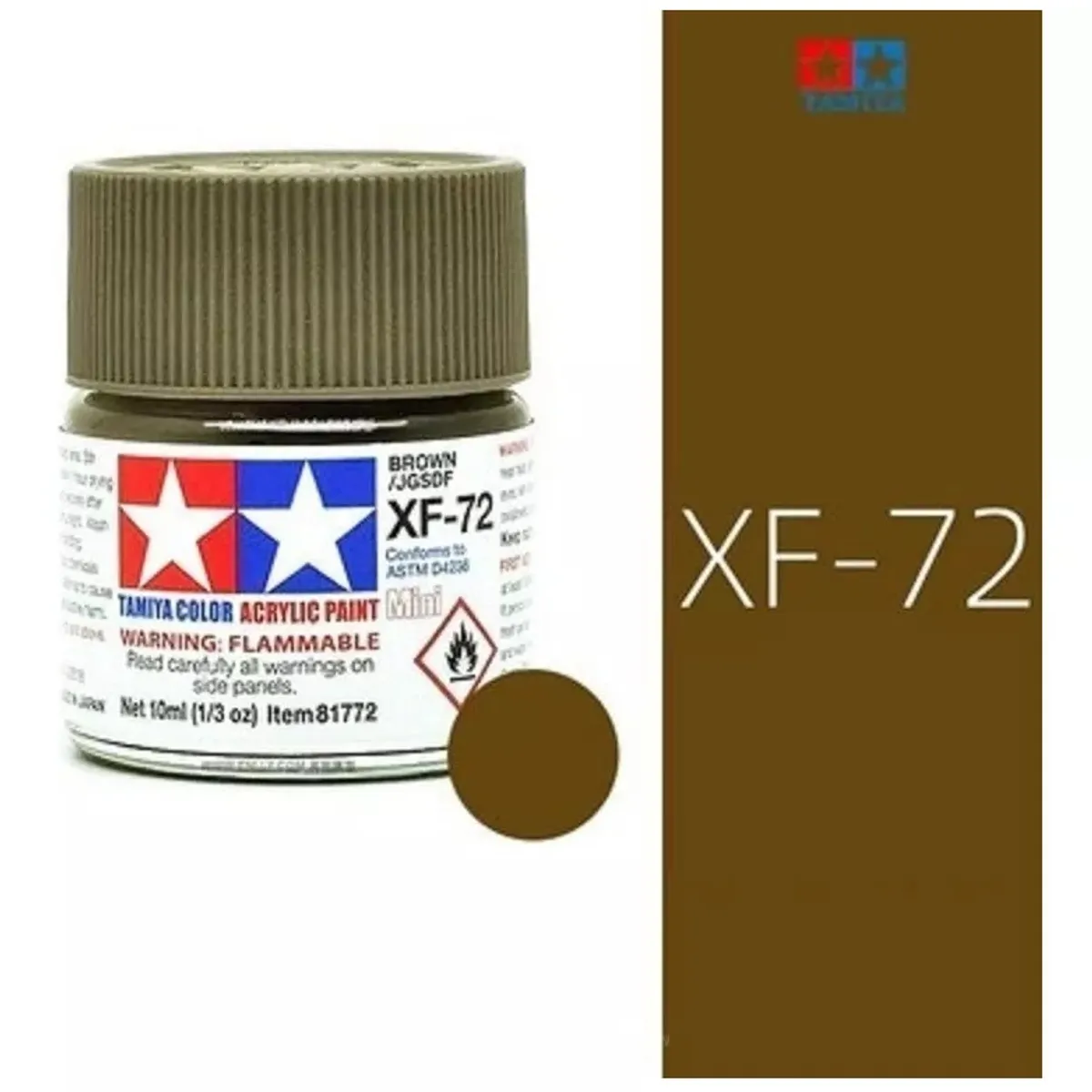 TAMIYA - Tamiya Pintura Xf69 A Xf93 Color 10 Ml Maquetas 1pcs