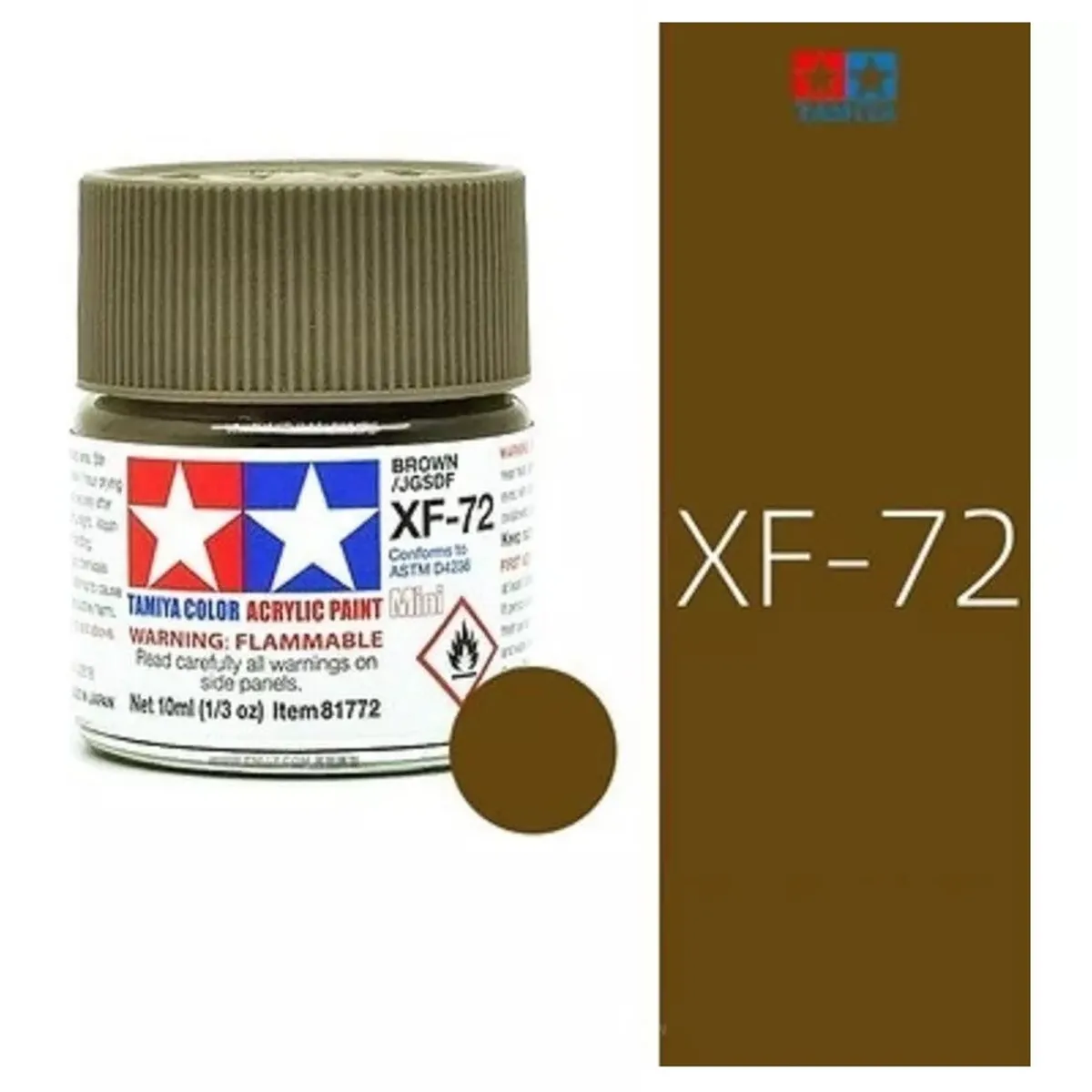 TAMIYA - Tamiya Pintura Xf69 A Xf93 Color 10 Ml Maquetas 1pcs