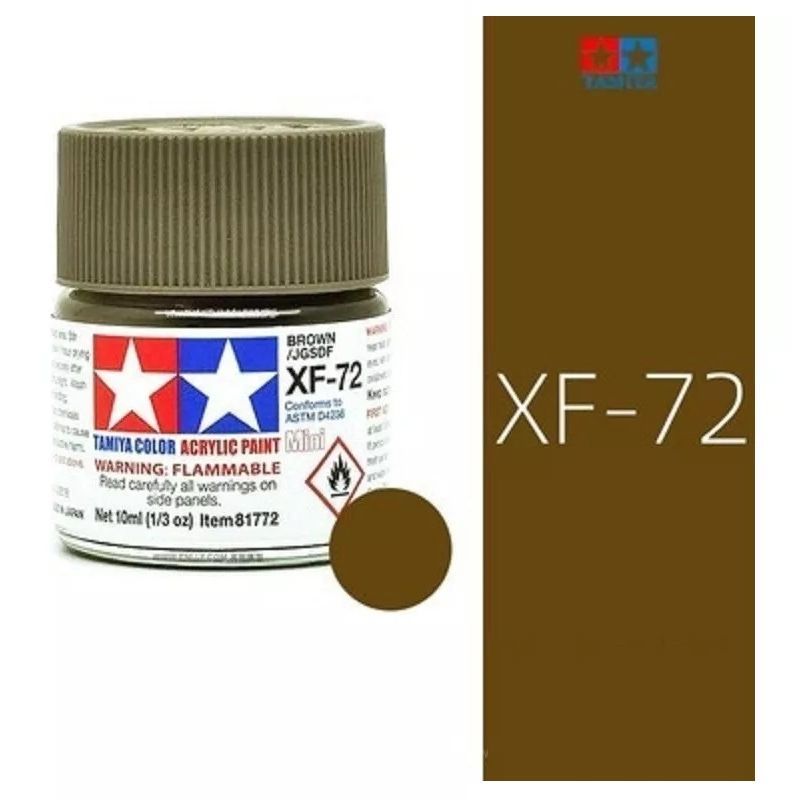 TAMIYA - Tamiya Pintura Xf69 A Xf93 Color 10 Ml Maquetas 1pcs