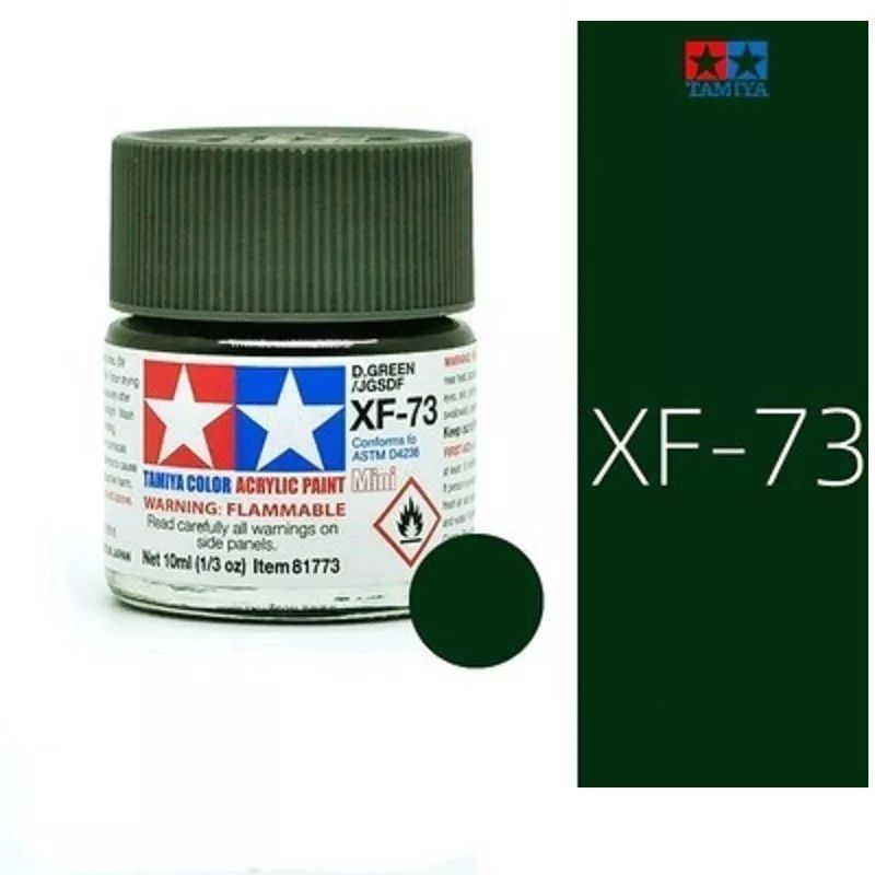 TAMIYA - Tamiya Pintura Xf69 A Xf93 Color 10 Ml Maquetas 1pcs
