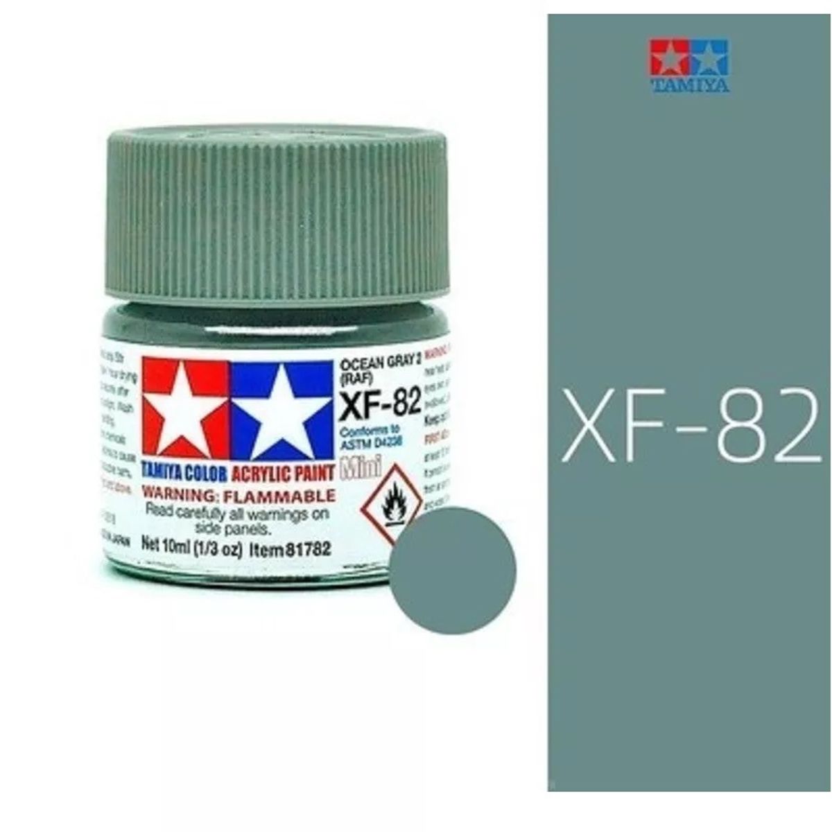 TAMIYA - Tamiya Pintura Xf69 A Xf93 Color 10 Ml Maquetas 1pcs