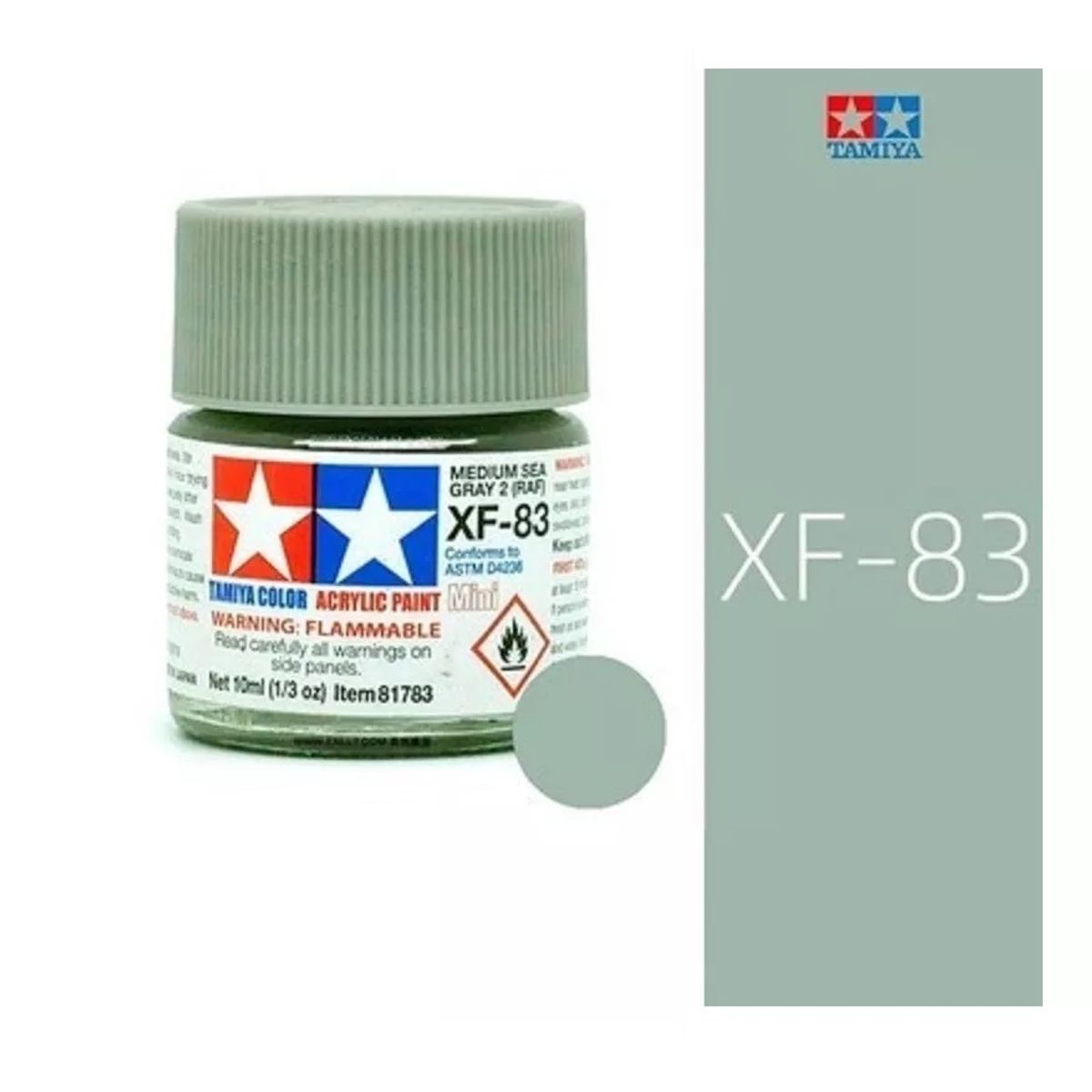 TAMIYA - Tamiya Pintura Xf69 A Xf93 Color 10 Ml Maquetas 1pcs
