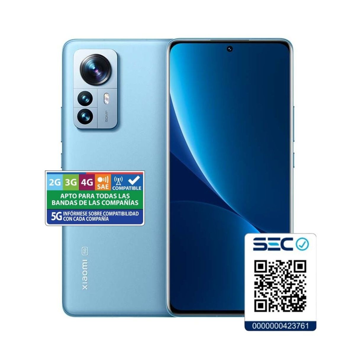 XIAOMI - Xiaomi 12 Pro EU 12GB+256GB Azul