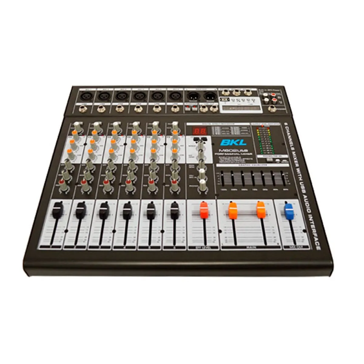 GEN - Mixer 6 Canales USB.- M602USB.