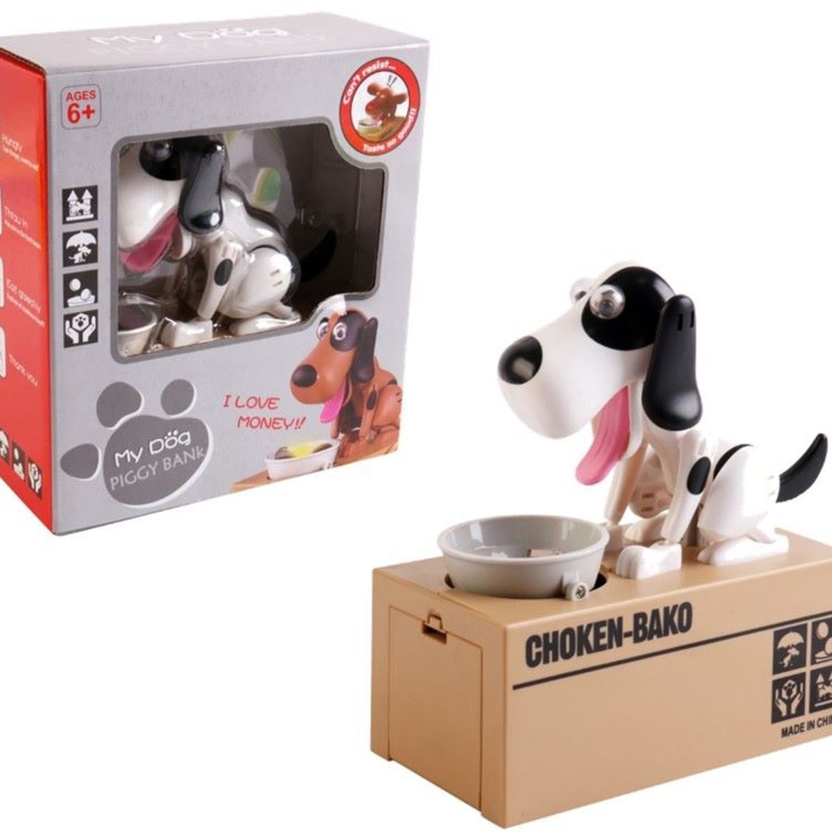 GENERICO - LINDA ALCANCIA PERRITO A PILAS