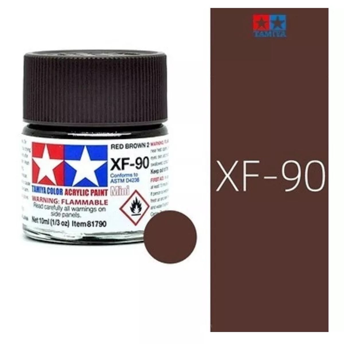 TAMIYA - Tamiya Pintura Xf69 A Xf93 Color 10 Ml Maquetas 1pcs