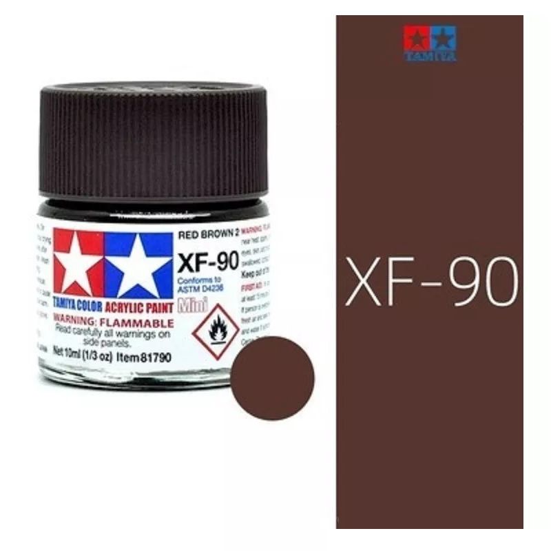 TAMIYA - Tamiya Pintura Xf69 A Xf93 Color 10 Ml Maquetas 1pcs