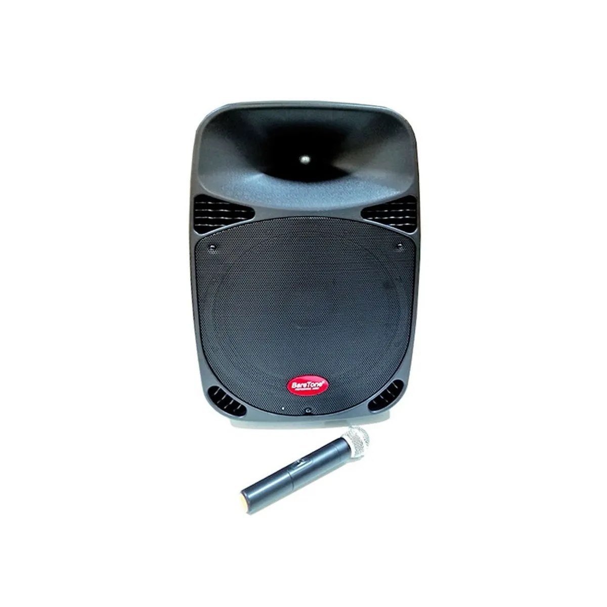 BARETONE - Bafle Baretone Karaoke MAX15MBW con Micrófono Inalámbrico  Atril