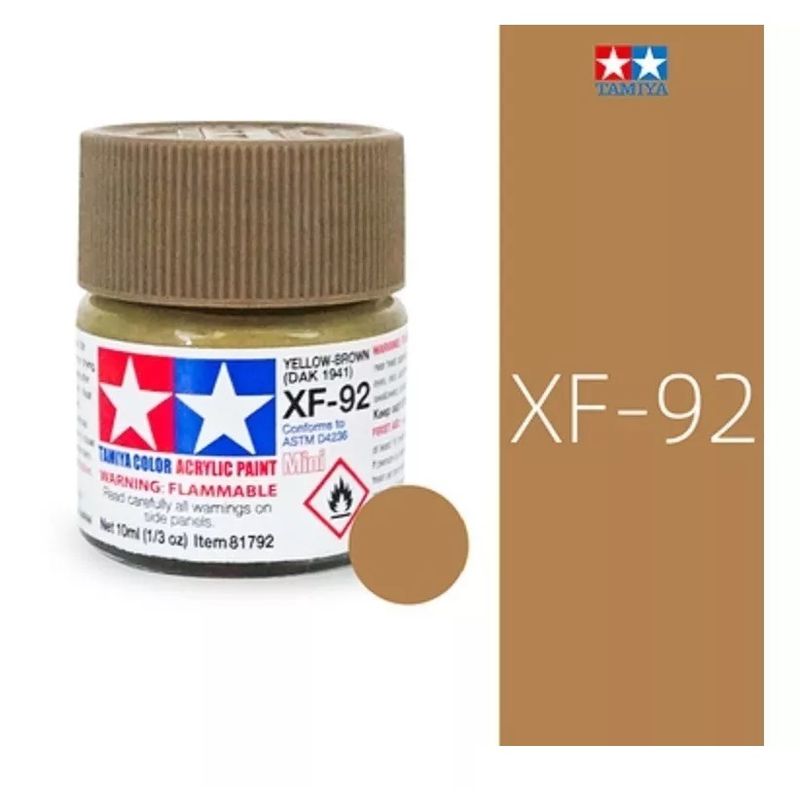 TAMIYA - Tamiya Pintura Xf69 A Xf93 Color 10 Ml Maquetas 1pcs