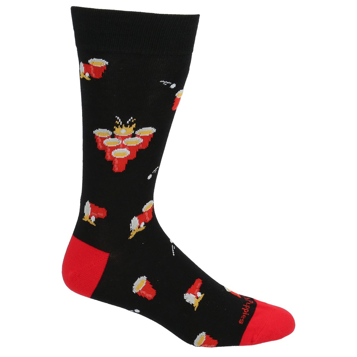 HUSH PUPPIES - Calcetín Hombre V22H C Beerpong Negro HUSH PUPPIES