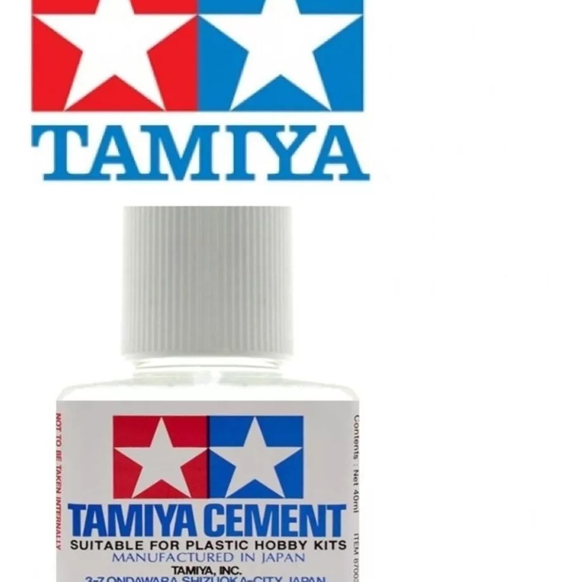 TAMIYA - Tamiya Cemento Pegamento 87003 40ml Convencional