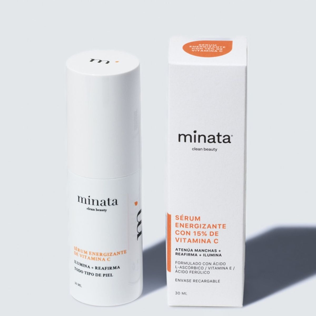 MINATA - Sérum Energizante de Vitamina C 15% 30 ml MINATA