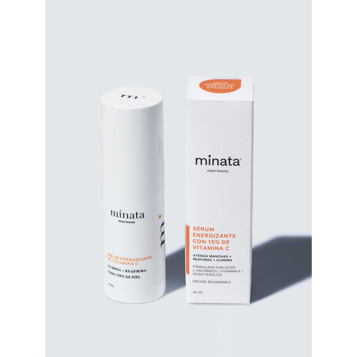 MINATA - Sérum Energizante de Vitamina C 15% 30 ml MINATA
