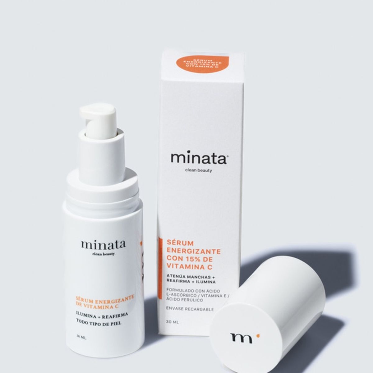 MINATA - Sérum Energizante de Vitamina C 15% 30 ml MINATA