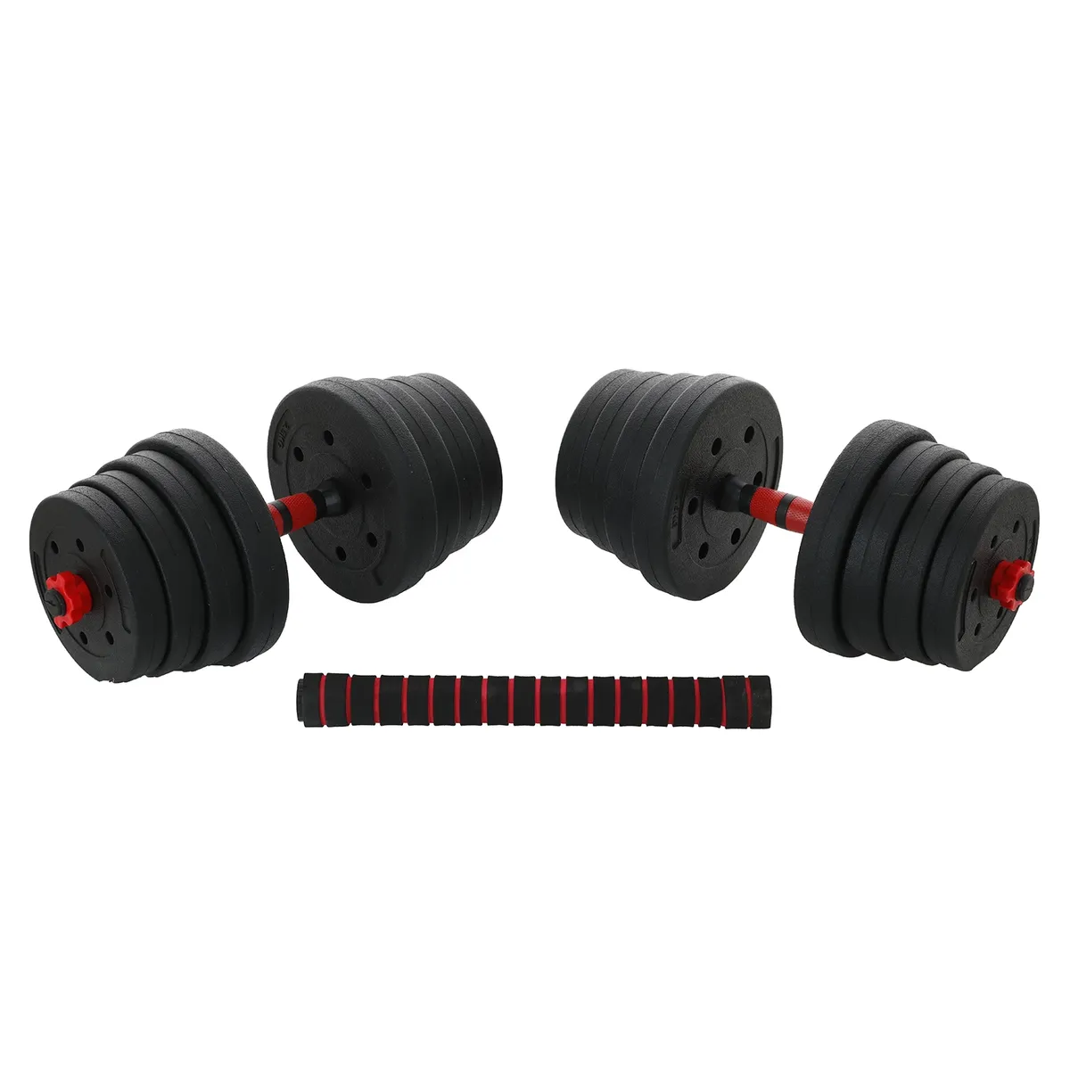 BODYTRAINER - Set Bodytrainer Mancuerna Ajustable mas Extensión 15 KG
