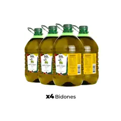 SOL DE ACULEO - Aceite de Oliva extra virgen Blend 4 x 5000 ml