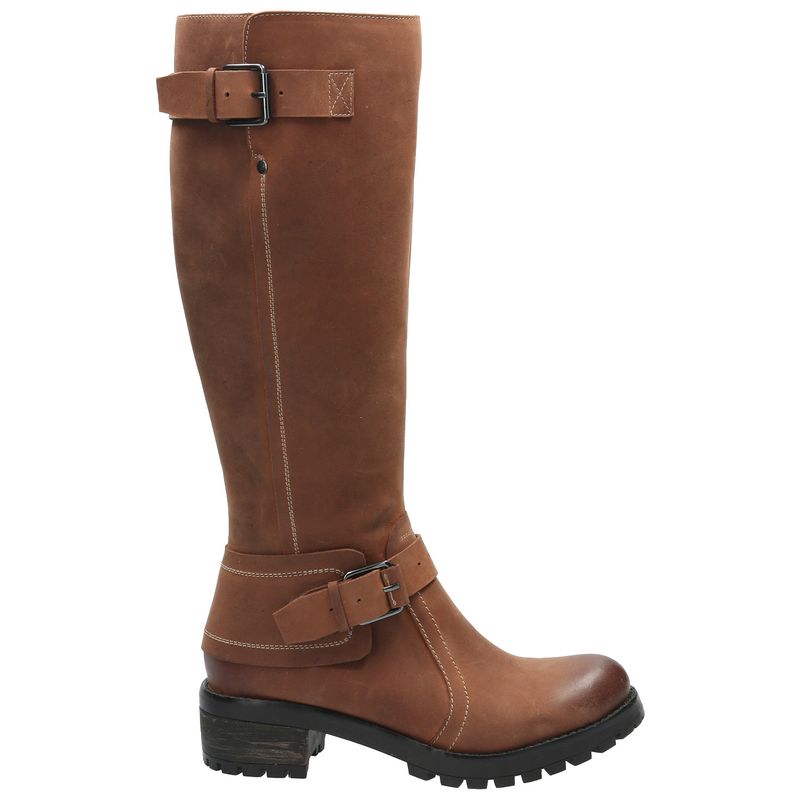 ROCKFORD - Bota Cuero Mujer Santur Café ROCKFORD