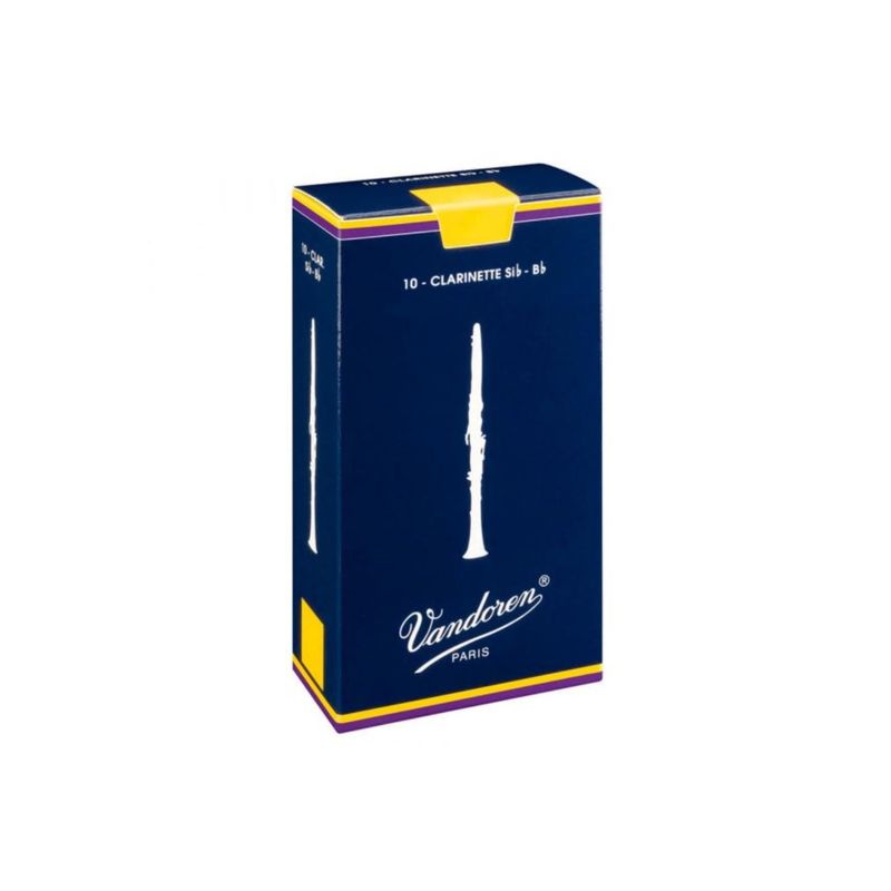 VANDOREN - Set Cañas Para Clarinete Bb N°20 Cr102 Tradicional Vandoren.