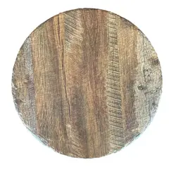 IMAHE - PLATO DE PIZZA MELAMINA 35 CM COLOR MADERA