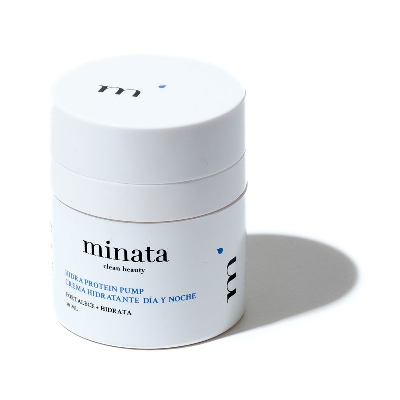 MINATA - Crema Hidratante Día y Noche Hidra Protein Pump 50 ml MINATA.-