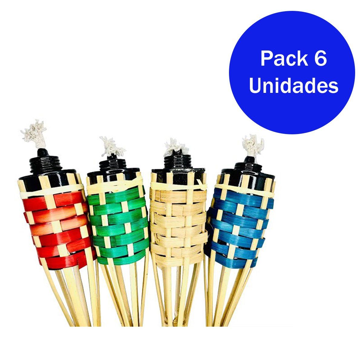 GENERICO - Antorcha 6 Unidades 150cm Bighouse Mimbral