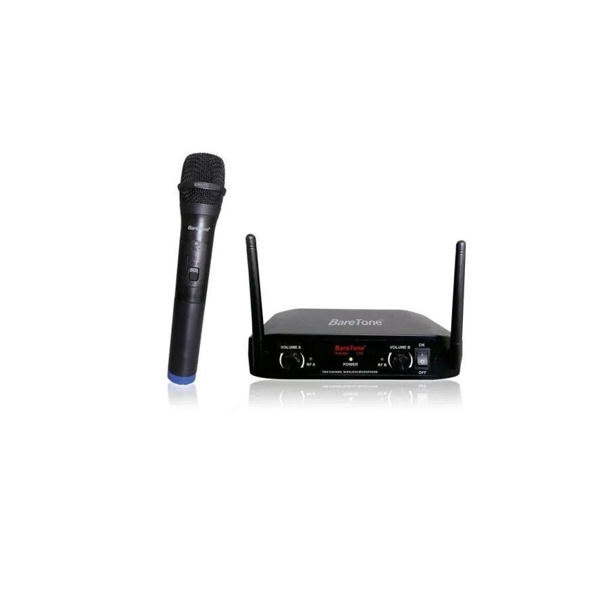 BARETONE - Micrófono Baretone inalámbrico WM1801 Dinámico