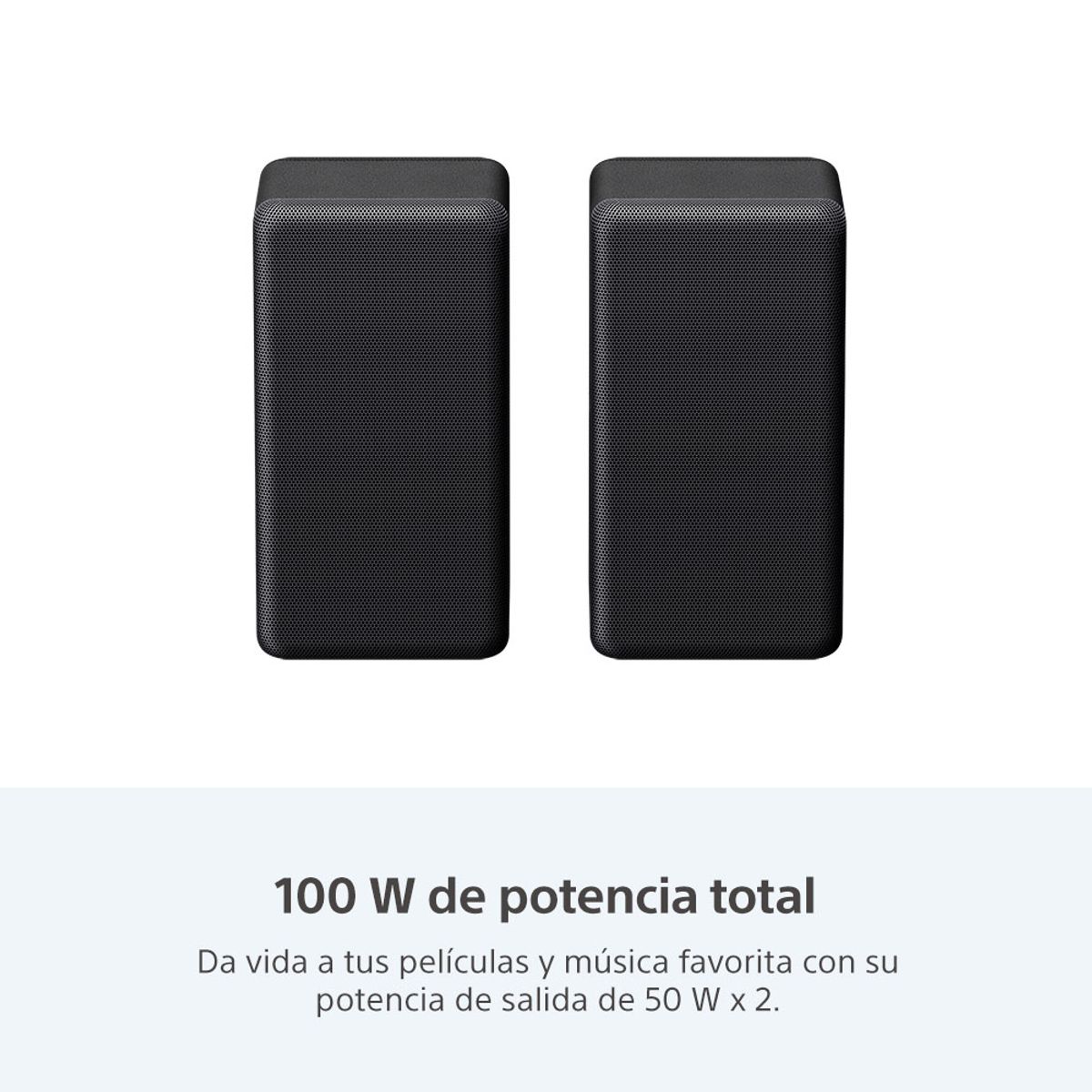 SONY - Parlantes posteriores inalámbricos complementarios SA-RS3S de 100 W
