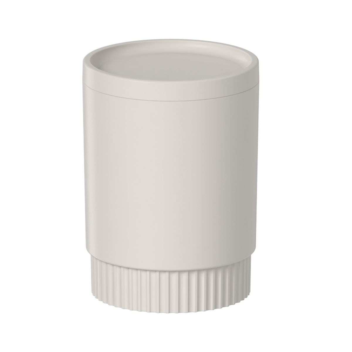 OU - Porta Algodón/Cepillo Dorica Beige - Beige