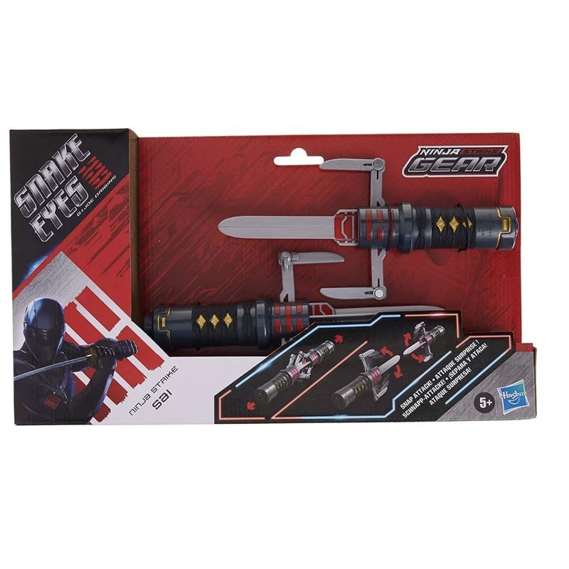HASBRO - Gijoe Ninja Strike Sai Espada Ataque Sorpresa Gi Joe