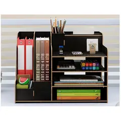 GENERICO - Estante De Madera Para Escritorio Organizador Oficio 10569…