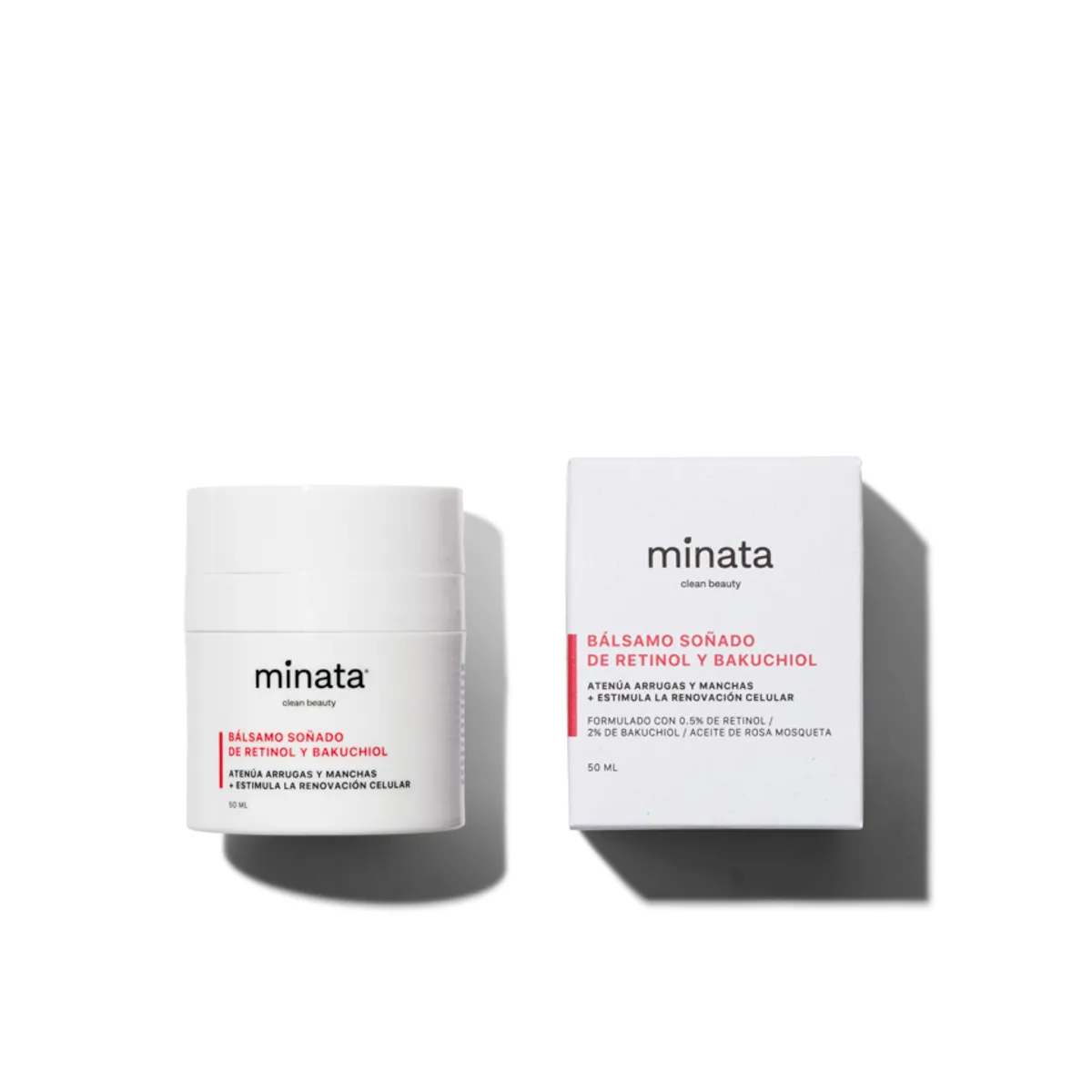 MINATA - Bálsamo Soñado de Retinol 0,5% y Bakuchiol 2% 50 ml MINATA