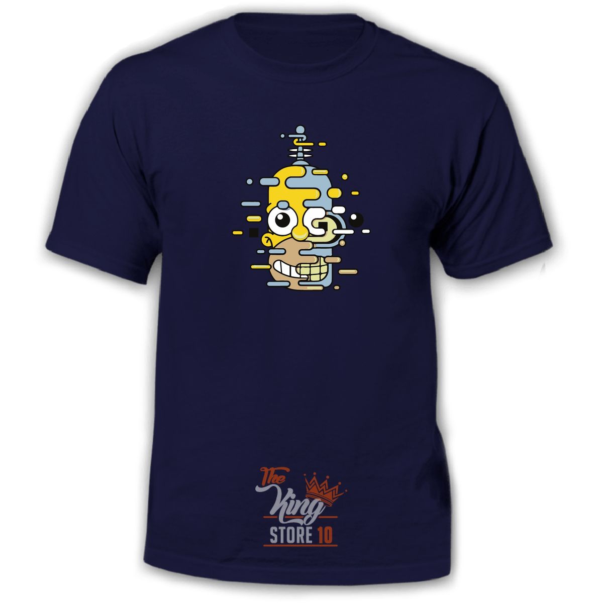 GENERICO - Polera Futurama Simpson Homero Bender Simpsorama