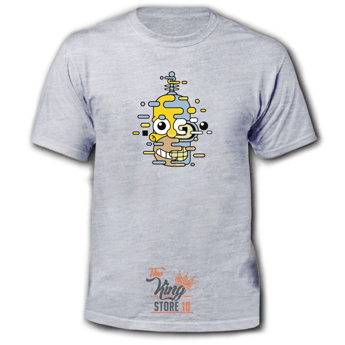 GENERICO - Polera Futurama Simpson Homero Bender Simpsorama