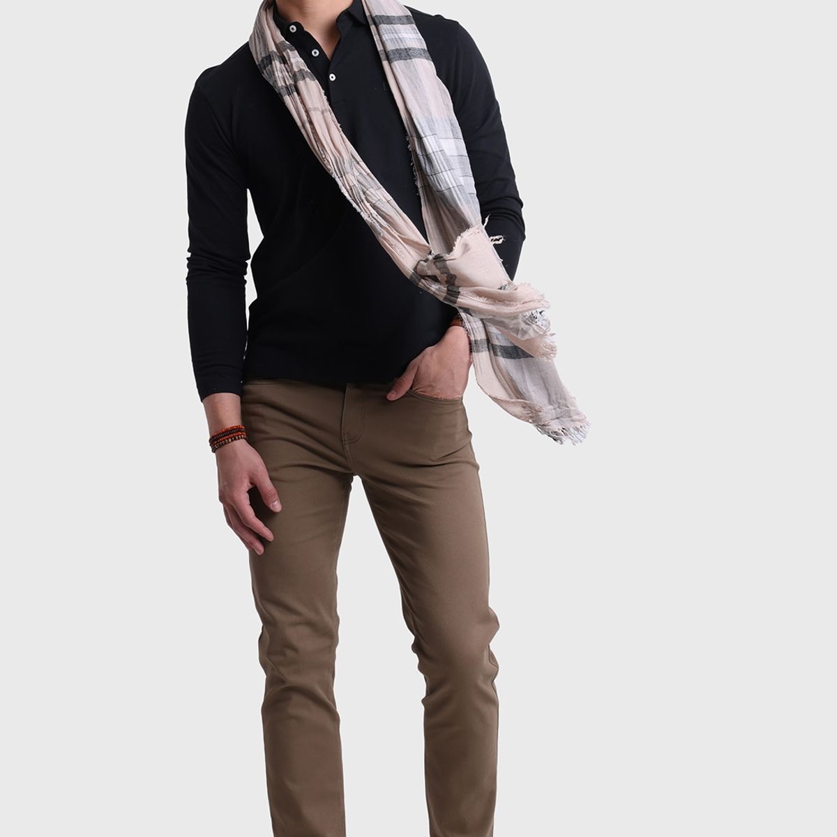 GUY LAROCHE - Polera Manga Larga Guy Laroche GUY LAROCHE