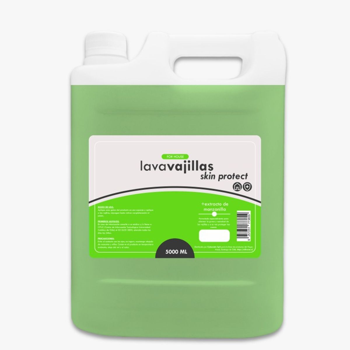 GENERICO - Lavalozas Multiusos Ultra Concentrado 5 Lt Skin Protect Aio