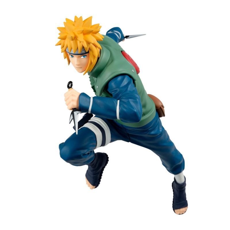 BANPRESTO - Figura Minato Namikaze Vibration Stars- Naruto Shippuden BANPRESTO